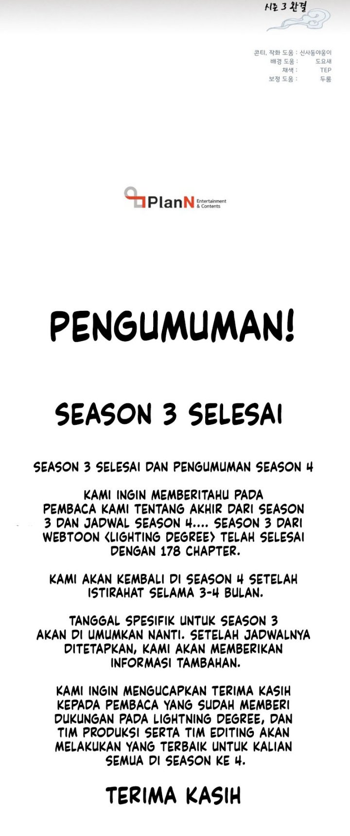 Lightning Degree (Lightning Expert) Chapter 178 S3 End Gambar 28